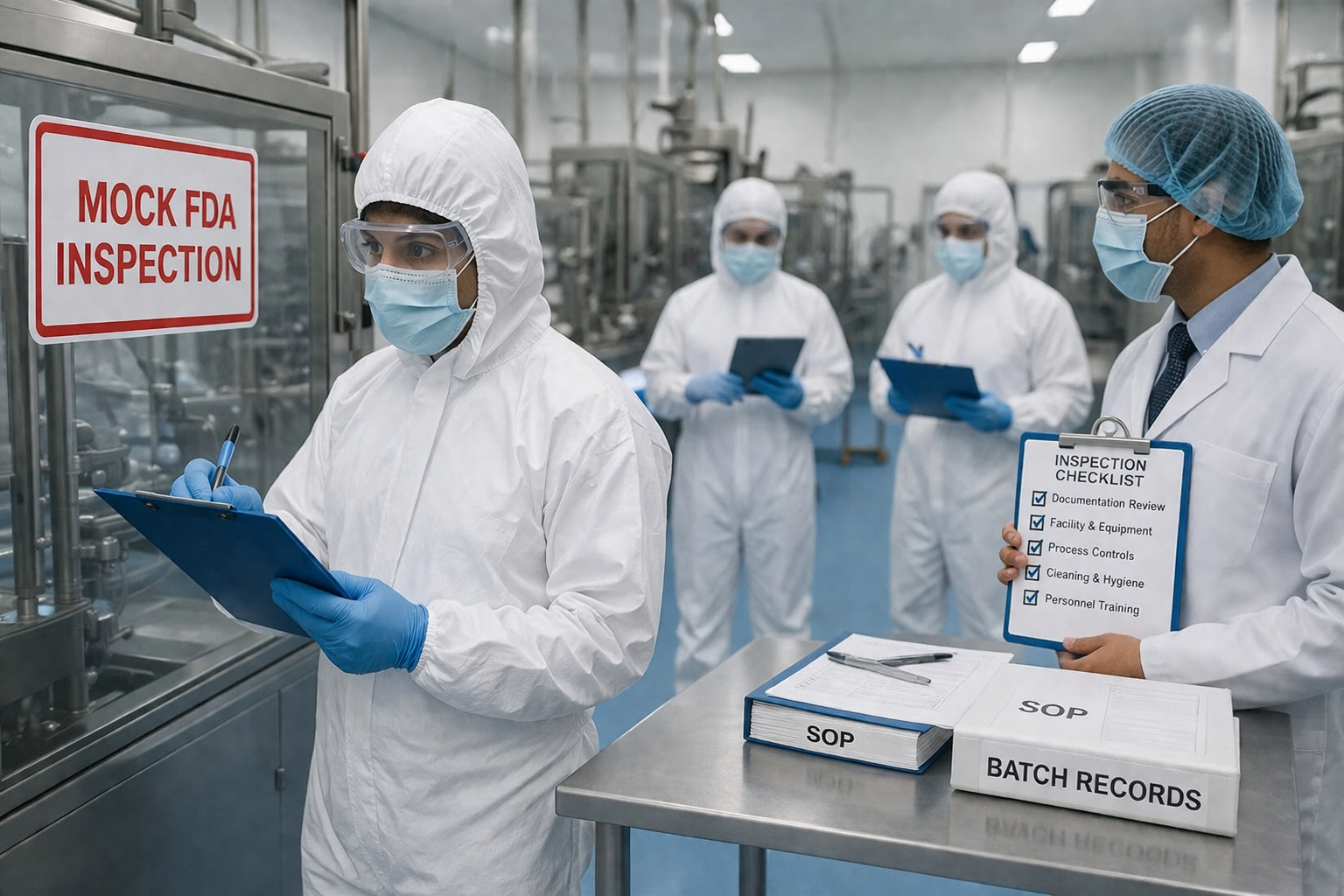 Mock FDA Inspections