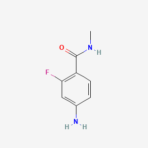 4-Amino-2-fluoro-N-methylbenzamide
