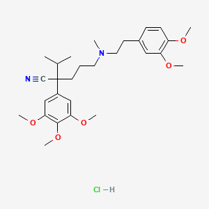 Gallopamil hydrochloride