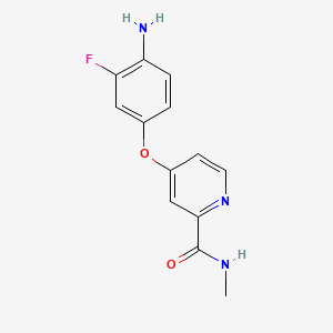 4-(4-Amino-3-fluorophenoxy)-N-methylpyridine-2-carboxamide