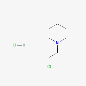 Piperidine 1-(2-chloroethyl)- hydrochloride