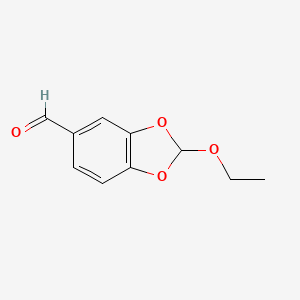 2-Ethoxy-1,3-benzodioxole-5-carboxaldehyde