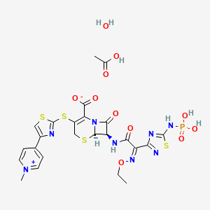 Ceftaroline fosamil acetate hydrate