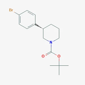 tert-Butyl (3s)-3-(4-bromophenyl)-piperidine-1-carboxylate