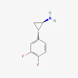(1R,2S)-2-(3,4-Difluorophenyl)cyclopropanamine
