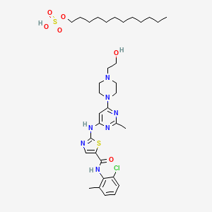 Dasatinib monolauryl sulfate