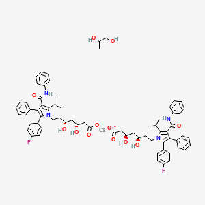 Atorvastatin calcium propylene glycol solvate