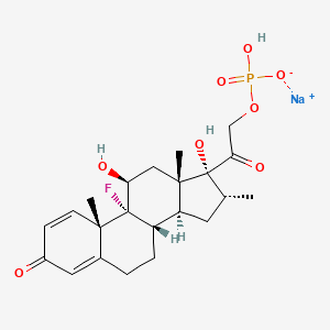 Dexamethasone 21-(sodium hydrogen phosphate)