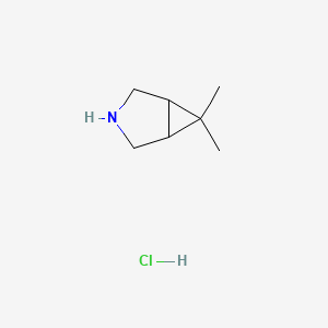 6,6-Dimethyl-3-azabicyclo[3.1.0]hexane hydrochloride