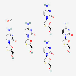 Lamivudine methanol solvate