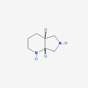 (4aR,7aR)-Octahydro-1H-pyrrolo(3,4-b)pyridine