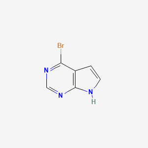 4-bromo-7H-pyrrolo(2,3-d)pyrimidine