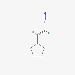 (2E)-3-Cyclopentylprop-2-enenitrile