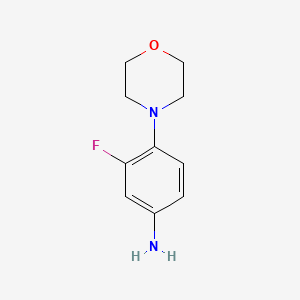 3-Fluoro-4-morpholinoaniline
