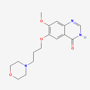 7-Methoxy-6-(3-morpholin-4-yl-propoxy)-3H-quinazolin-4-one