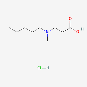 3-(N-Methylpentylamino)propionic acid hydrochloride