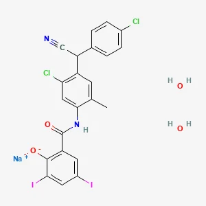 Closantel sodium dihydrate