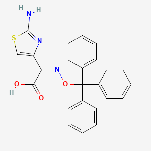(Z)-2-(2-Aminothiazol-4-yl)-2-((trityloxy)imino)acetic acid
