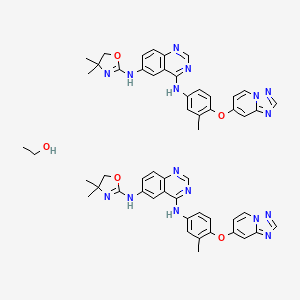 Tucatinib hemiethanolate