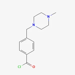 4-((4-Methylpiperazin-1-yl)methyl)benzoyl chloride