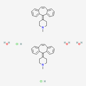 Cyproheptadine hydrochloride sesquihydrate