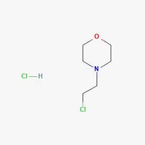 Morpholine, 4-(2-chloroethyl)-, hydrochloride (1:1)