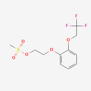 2-[2-(2,2,2-Trifluoroethoxy)phenoxy]ethyl Methanesulfonate