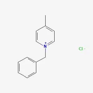 Pyridinium, 4-methyl-1-(phenylmethyl)-, chloride (1:1)