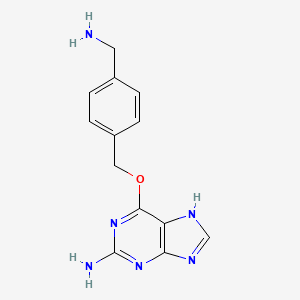 6-((4-(Aminomethyl)benzyl)oxy)-9H-purin-2-amine