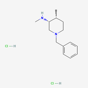 (3R,4R)-1-Benzyl-N,4-dimethylpiperidin-3-amine dihydrochloride