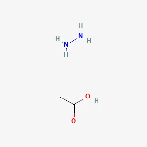 Hydrazine, acetate (1:1)