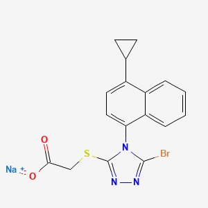 Lesinurad sodium