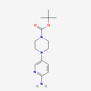 tert-Butyl 4-(6-aminopyridin-3-yl)piperazine-1-carboxylate