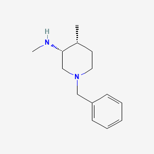 (3R,4R)-1-Benzyl-N,4-dimethylpiperidin-3-amine