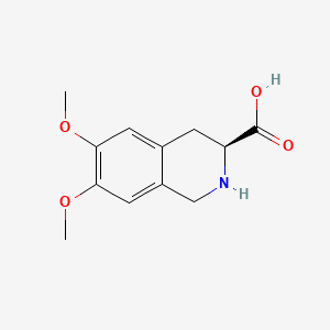 6,7-Dimethoxy-1,2,3,4-tetrahydroisoquinoline-3-carboxylic acid, (S)-