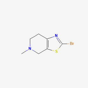 2-Bromo-5-methyl-4,5,6,7-tetrahydrothiazolo(5,4-c)pyridine