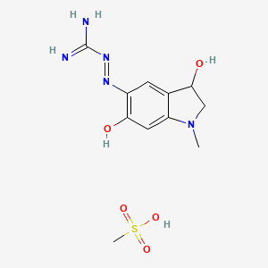 Adrenochrome monoaminoguanidine mesilate