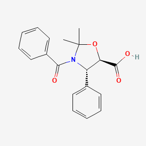 (4s,5r)-3-Benzoyl-2,2-dimethyl-4-phenyloxazolidine-5-carboxylic acid