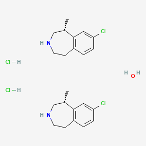 Lorcaserin hydrochloride hemihydrate