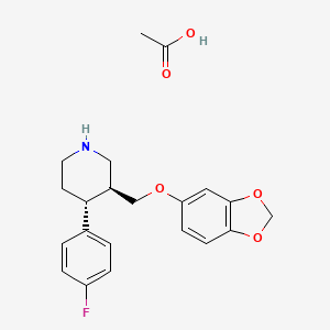 Paroxetine acetate