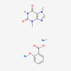 Theobromine sodium salicylate