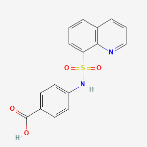 4-(Quinoline-8-sulfonamido)benzoic acid