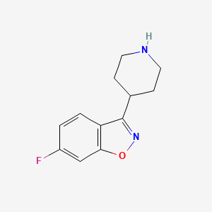 3-(4-Piperidyl)-6-fluoro-1,2-benzisoxazole