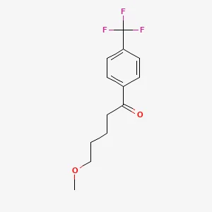 5-Methoxy-4′-(trifluoromethyl)valerophenone