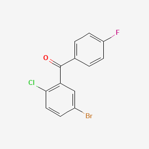 (5-Bromo-2-chlorophenyl)(4-fluorophenyl)methanone