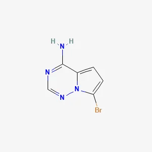 7-Bromopyrrolo[2,1-f][1,2,4]triazin-4-amine