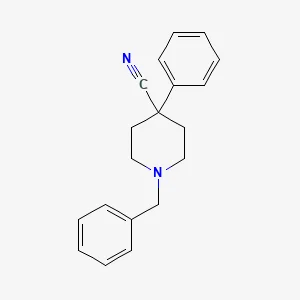 1-Benzyl-4-cyano-4-phenylpiperidine