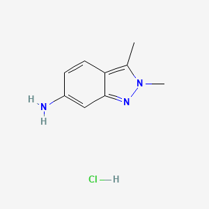 2,3-Dimethyl-6-amino-2H-indazole hydrochloride