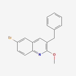 3-Benzyl-6-bromo-2-methoxyquinoline
