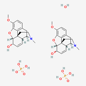 Codeine phosphate hemihydrate